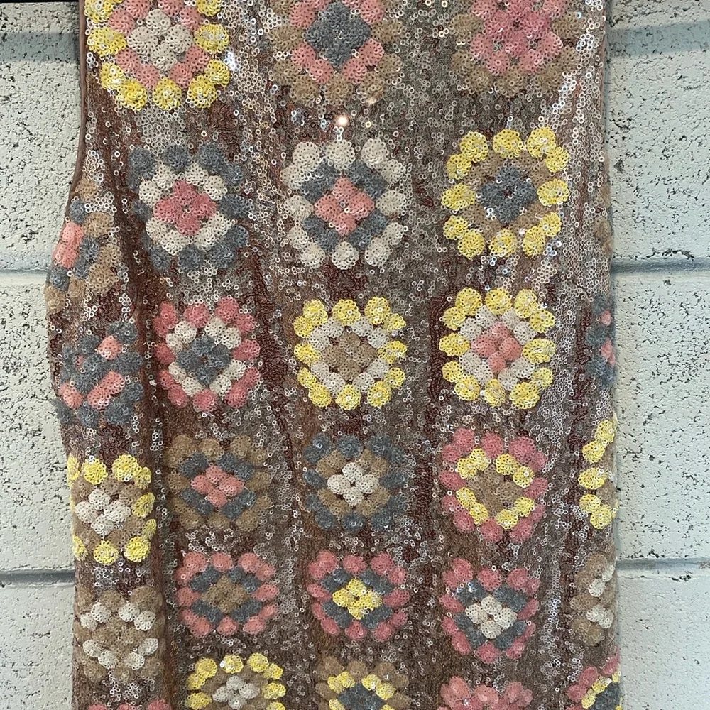 &otherstories Sequin Floral A-line dress - Picture 5 of 6